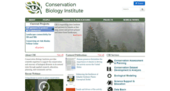 Desktop Screenshot of consbio.org